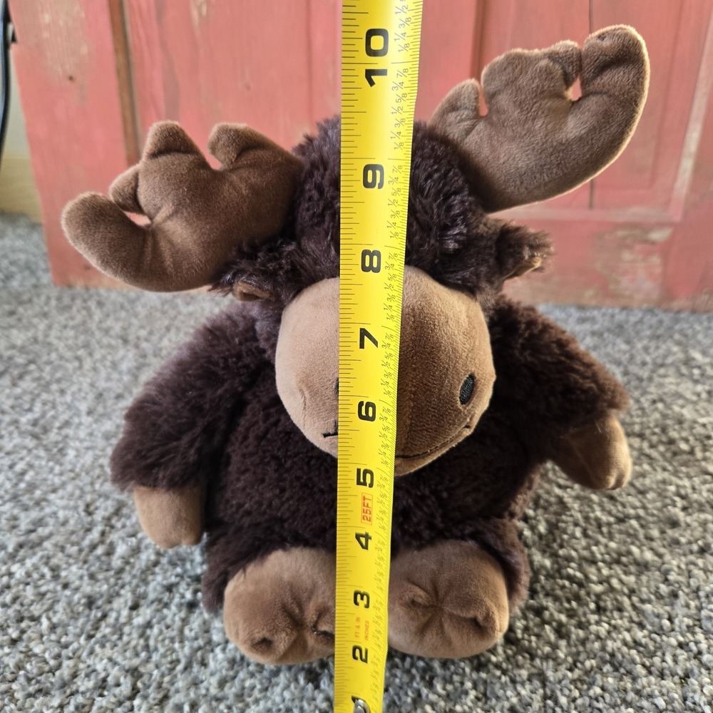 Warmies Moose Lavender Scent Soothing Microwave Heat Pack Weighted Plush 13" - Picture 6 of 10